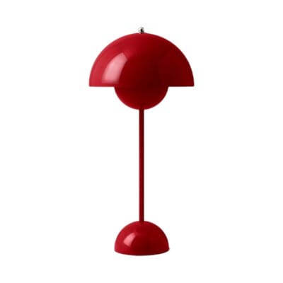 Lampe de Table Rechargeable - BrightEase™ - Rouge Vin